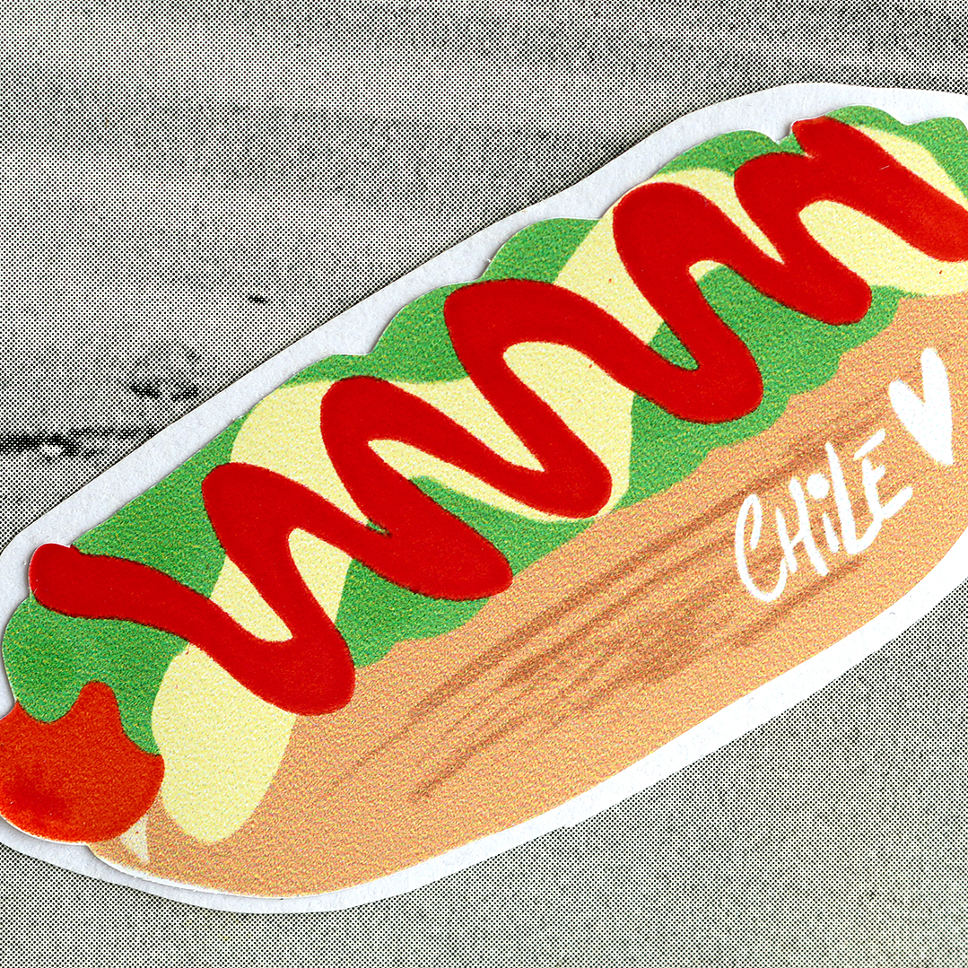 CHILEAN FOOD - SET STICKERS 6