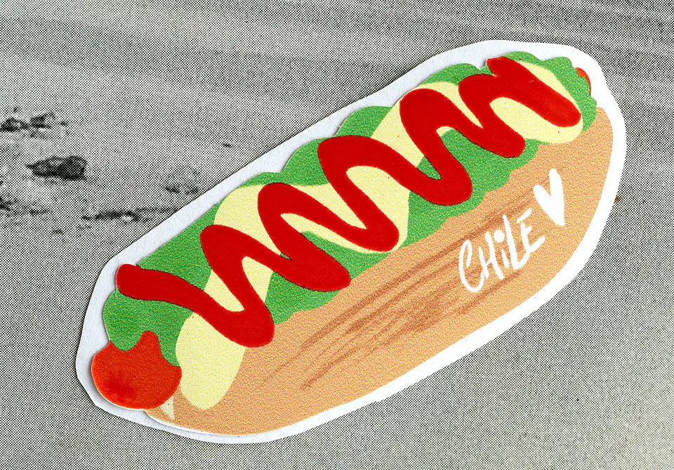 CHILEAN FOOD - SET STICKERS 6