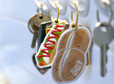 CHILEAN FOOD - KEY CHAIN