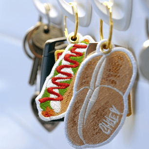 CHILEAN FOOD - KEY CHAIN