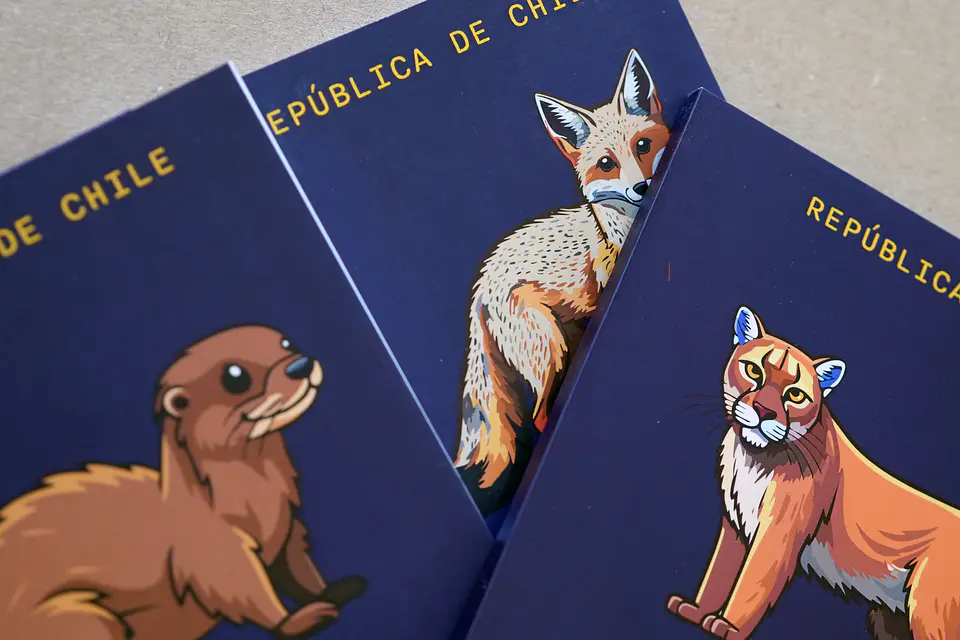 ANIMALES DE CHILE - PASSPORT TRAVEL NOTEBOOK 1