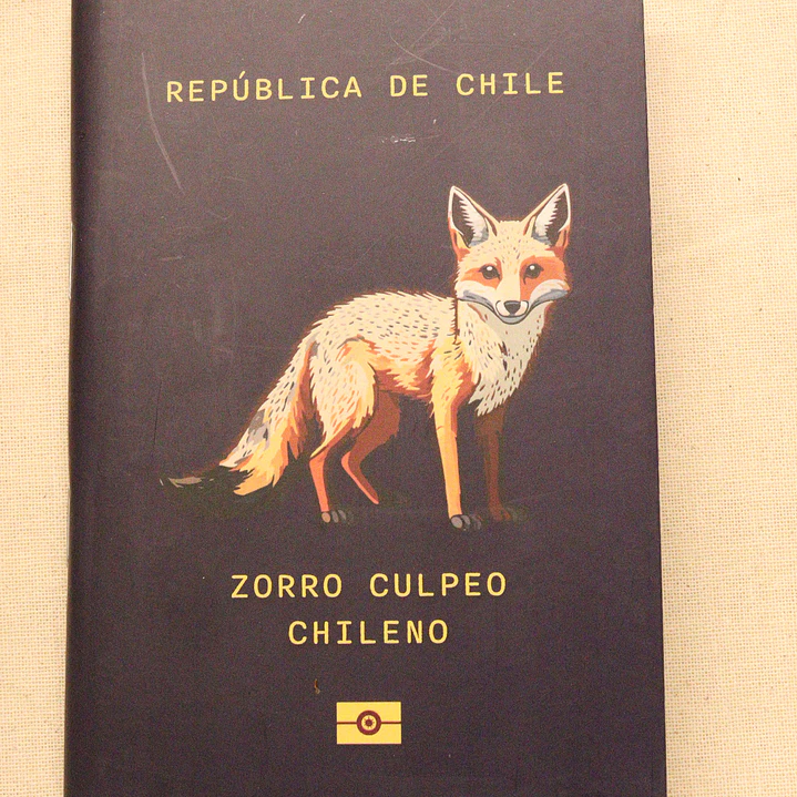 ANIMALES DE CHILE - PASSPORT TRAVEL NOTEBOOK 11
