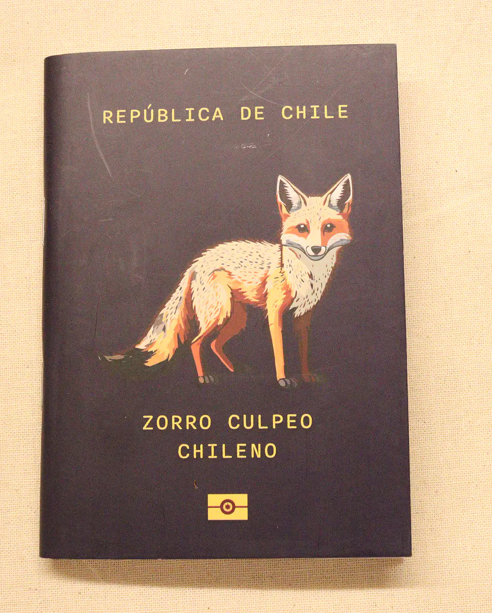ANIMALES DE CHILE - PASSPORT TRAVEL NOTEBOOK 11