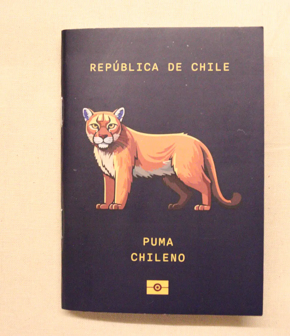 ANIMALES DE CHILE - PASSPORT TRAVEL NOTEBOOK 12