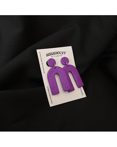 Aros Aurora - Morado 