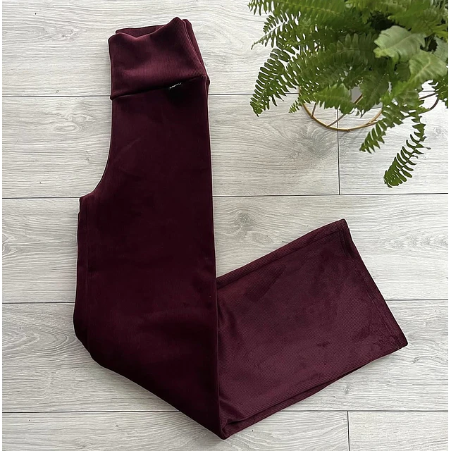 Pantalón Dubai burdeo