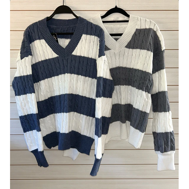 Sweater Rayas 