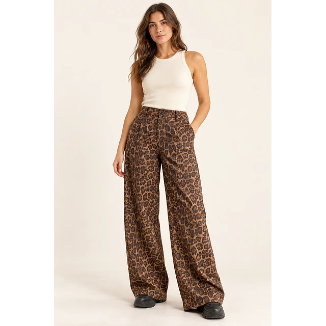 Pantalón Simona café