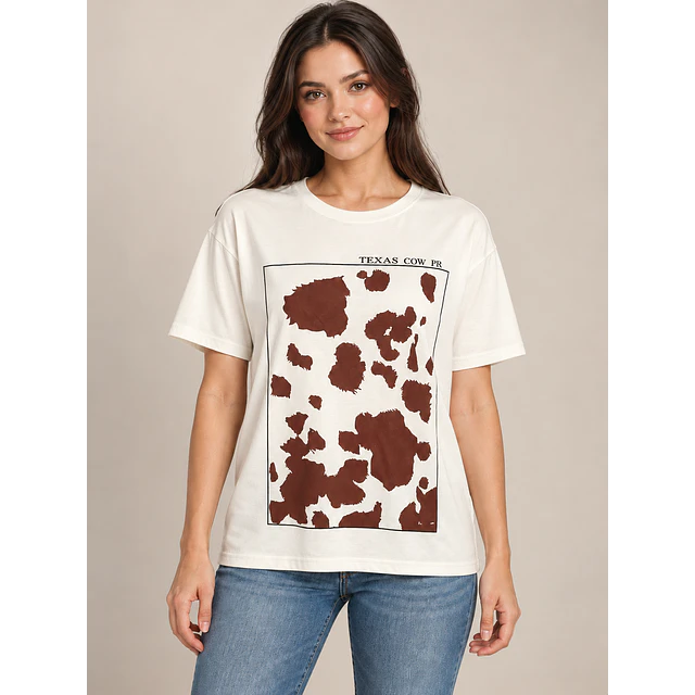Polera Vaquita marrón