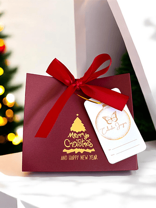 Bolsa Regalo Navideña Diseño Aleatorio 