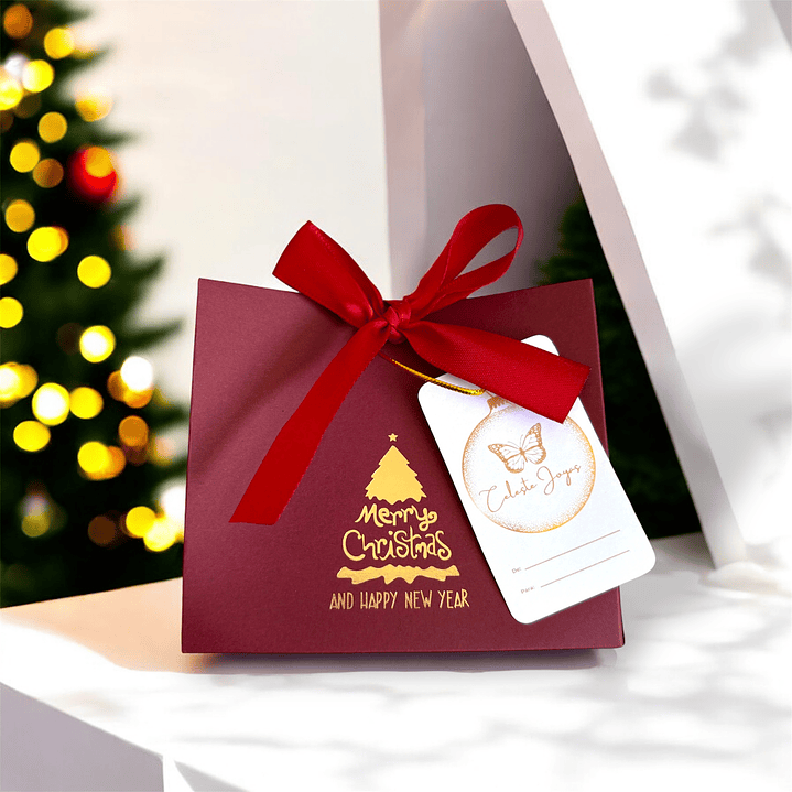 Bolsa Regalo Navideña Diseño Aleatorio  1