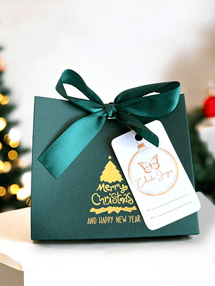 Bolsa Regalo Navideña Diseño Aleatorio 