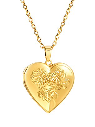 Relicario Corazón Rose