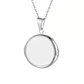 Relicario Medallón Liso Unisex  - Miniatura 1