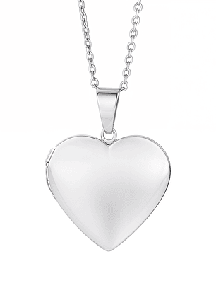 Relicario Corazón Liso