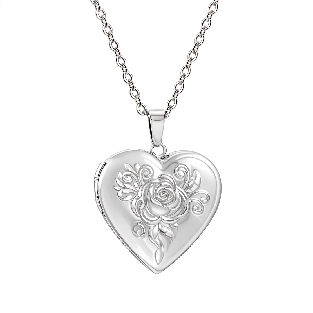 Relicario Corazón Rose  1