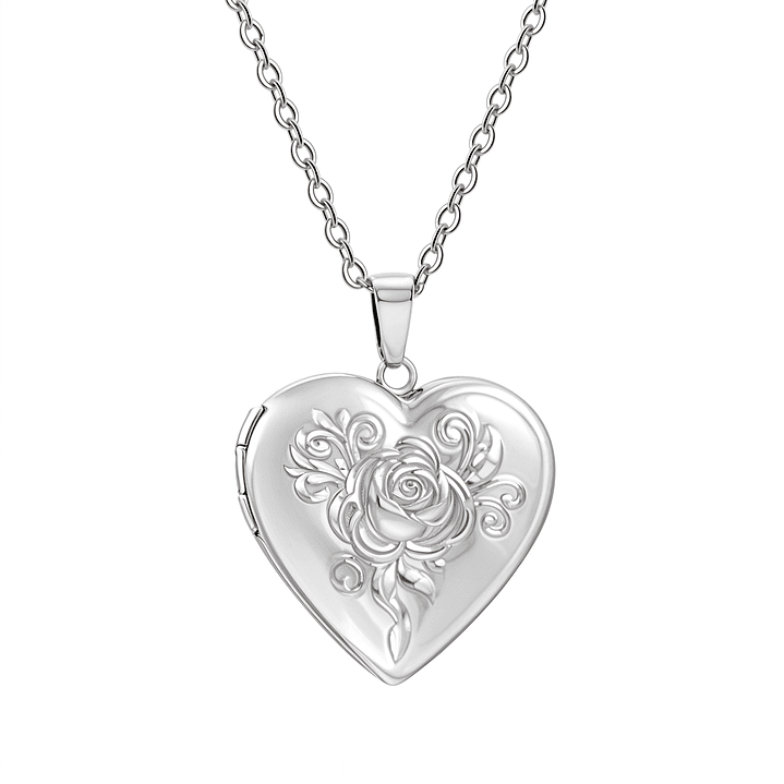 Relicario Corazón Rose  1