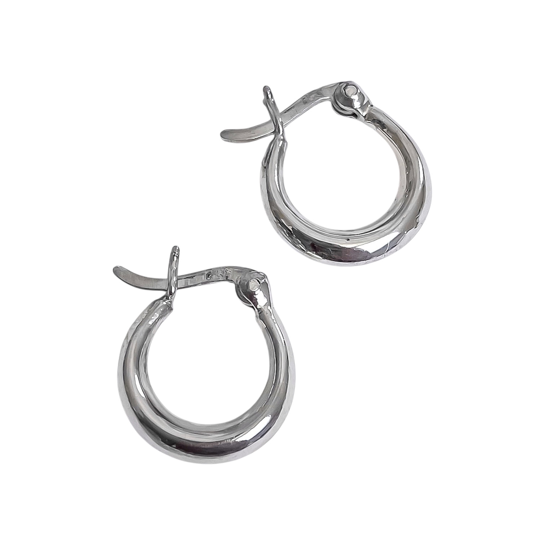 Aros Argollas Marie 12 MM  2