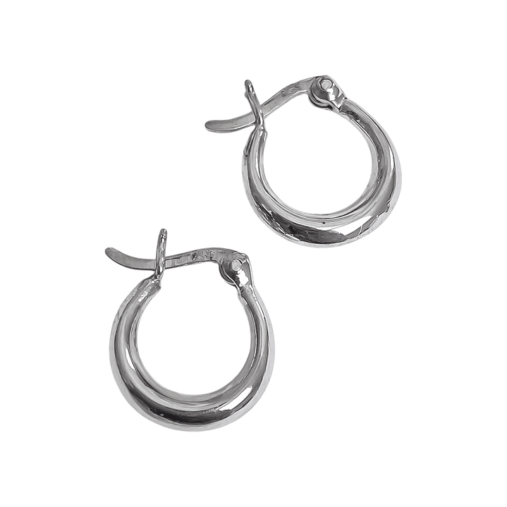 Aros Argollas Marie 12 MM  2