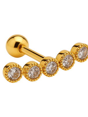 Aro Piercing Esferas Circones (UNIDAD)