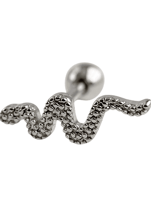 Aro Piercing Serpiente 