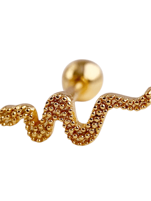 Aro Piercing Serpiente 