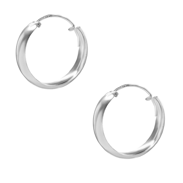 Argollas Bote Lisa 20 mm  2