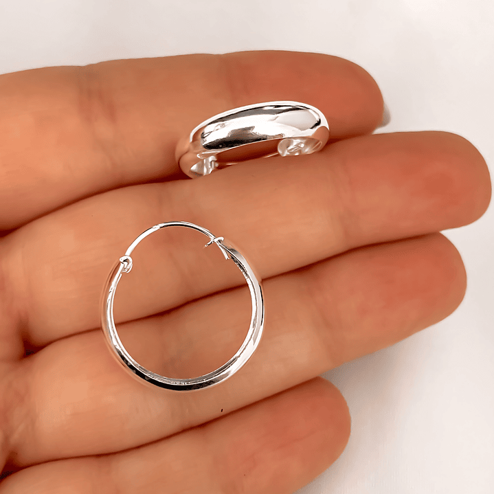 Argollas Bote Lisa 20 mm  1