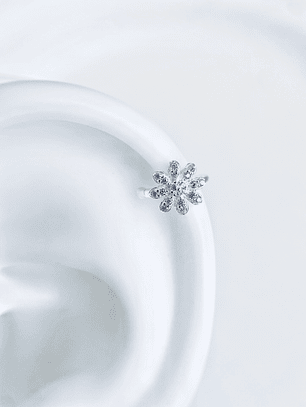 Aro Ear Cuff Flor Circones (UNIDAD)