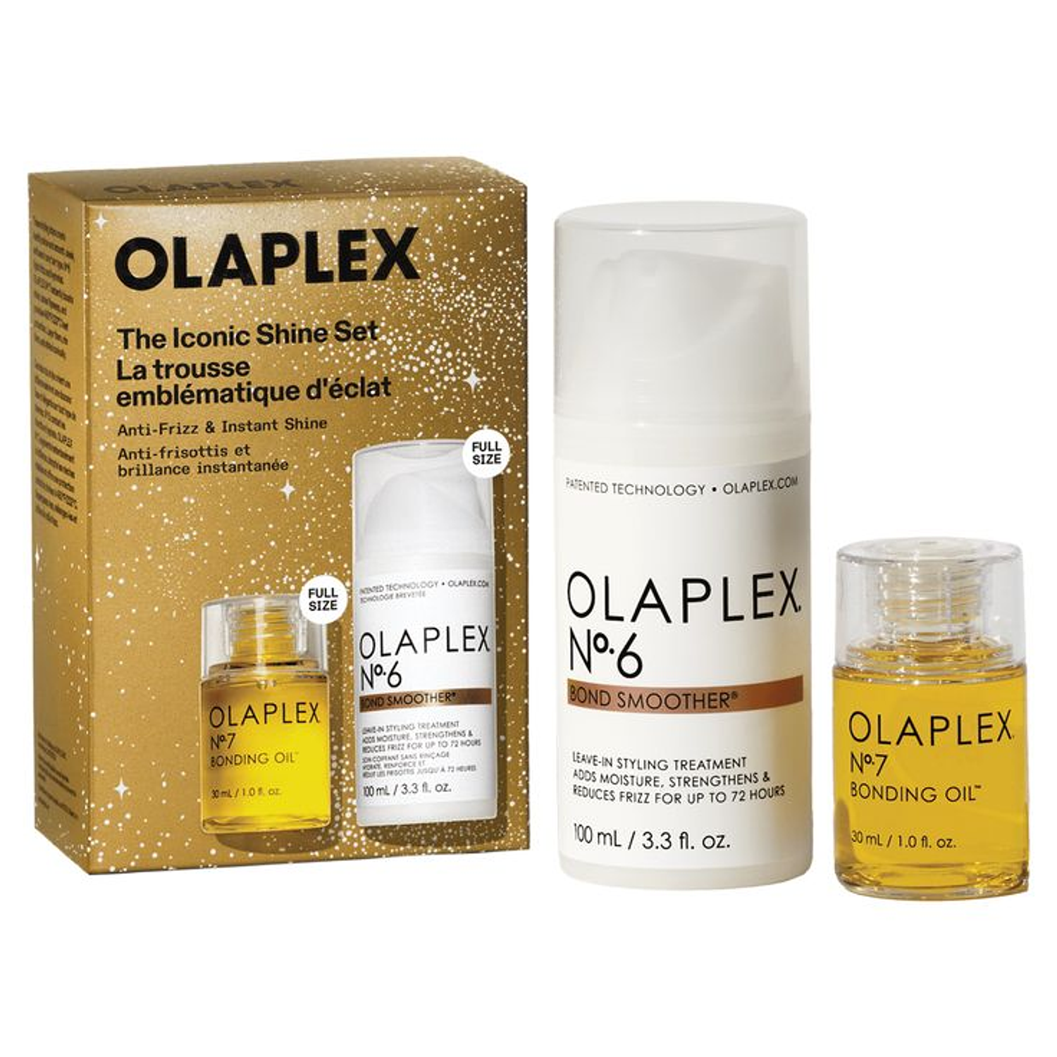 THE ICONIC SHINE SET OLAPLEX - SET No 6 Y No7