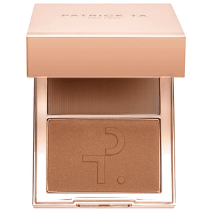 CREME CONTOUR & POWDER BRONZER DUO - PATRICK TA SHE`S BRONZED