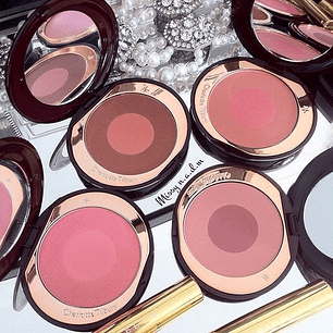 BLUSH BICOLOR EN POLVO CHEEK TO CHIC  PILLOW TALK- CHARLOTTE TILBURY