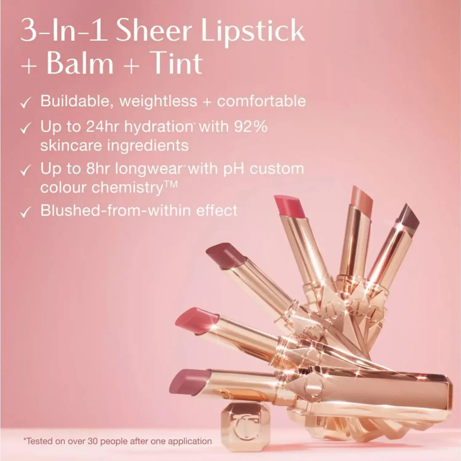 PILLOW TALK BLUSH BALM LIP TINT - CHARLOTTE TILBURY 1