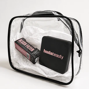 Set Huda Beauty Polvo suelto y Blush Filter