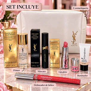 KIT DE REGALO YSL GLAM COMPLETO - EDICION CELESTHIA 