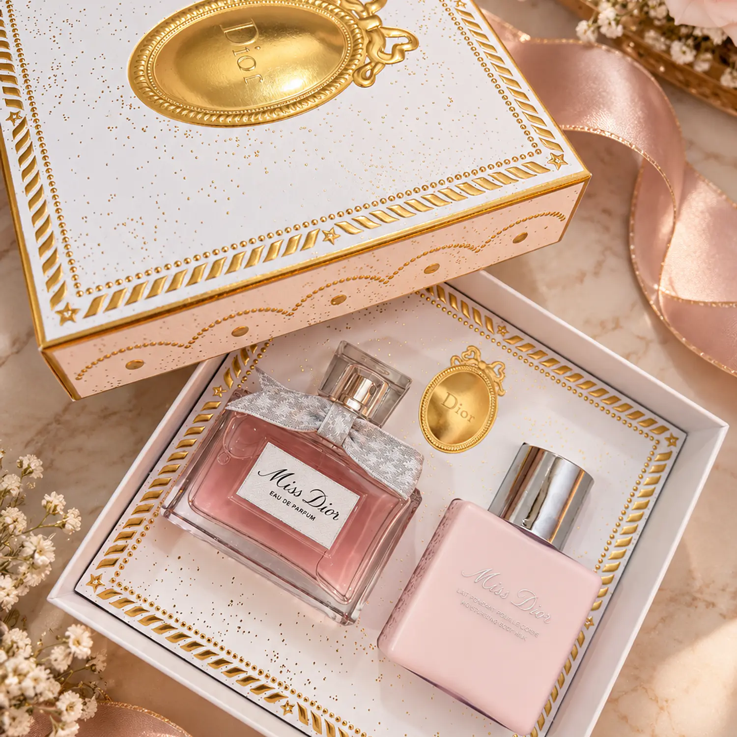 SET MISS DIOR EAU DE PERFUM + MISS DIOR BODY MILK 1