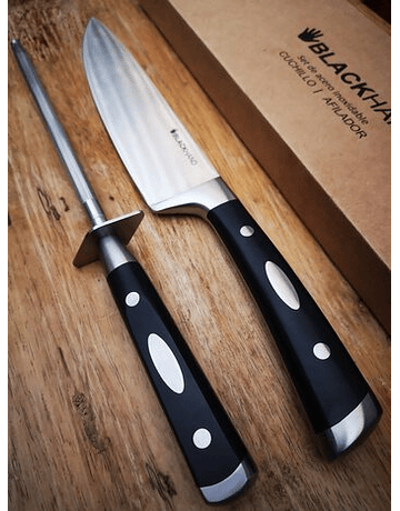 BlackHand Knife 8´´ + sharpening Rod