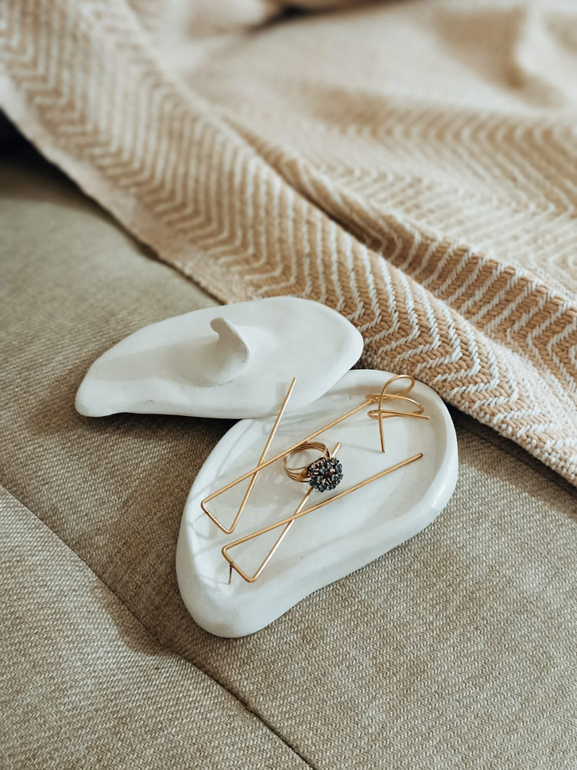 Porta joias em cerâmica fria 1