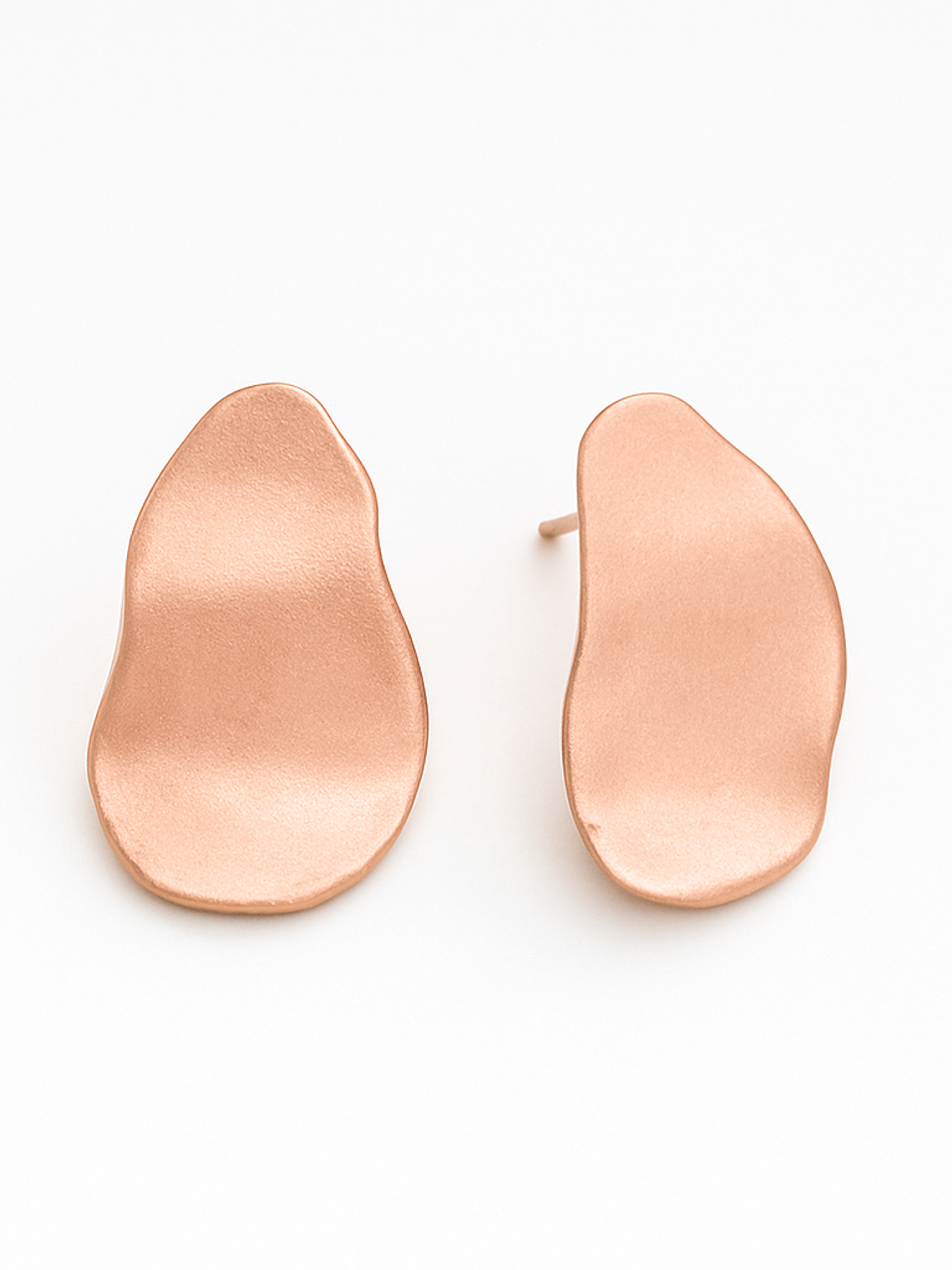 Brinco de ouro rosé 1