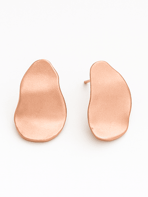 Brinco de ouro rosé