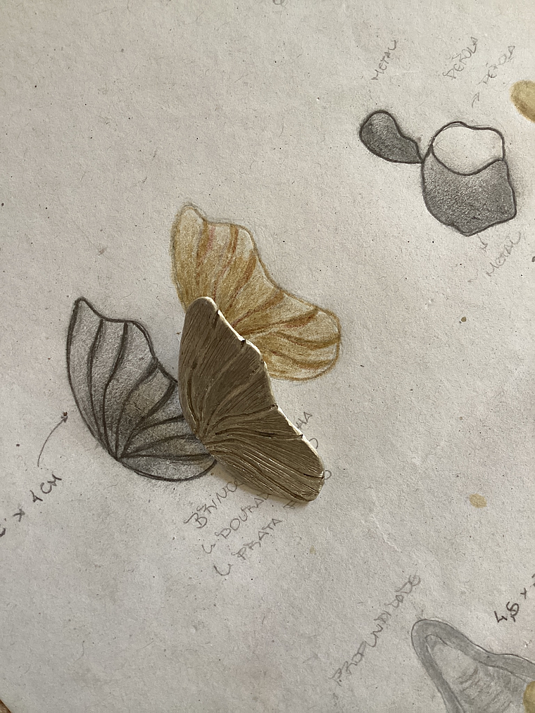 Brinco asa em prata 925  2