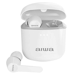 Audífonos Aiwa Earbuds AW-8 - Blanco