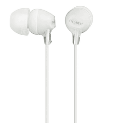 Audífonos Sony In-Ear MDR-EX15LP - Blanco