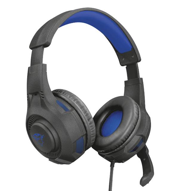 Audifono Gamer Trust Ravu PS4 - Negro/Azul