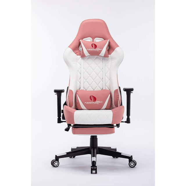 Silla Gamer Absolutec Galaxy 507 - Rosado/Blanco