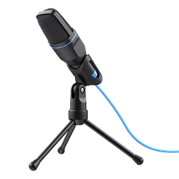 Microfono Trust Mico - Negro/Azul