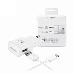 Cargador Samsung Fast Charge 15W Tipo-C