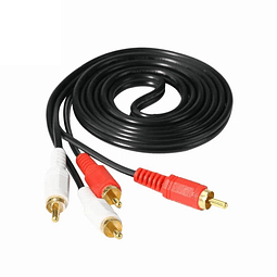Cable Audio 2x2 RCA 1.5mts