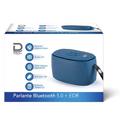 Mini Parlante Data.com Bluetooth 5.0 - Azul