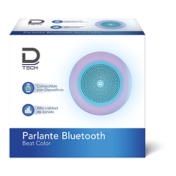 Mini Parlante BT Data.com Bot 4.2 3W - Azul